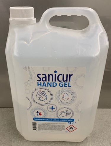 Handgel voor despencer